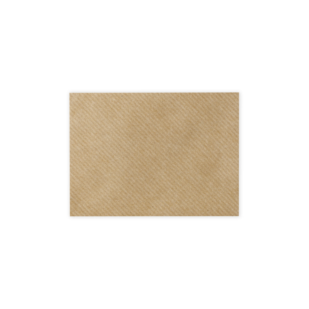 Brun konvolut med riller 82x113 mm (C7)