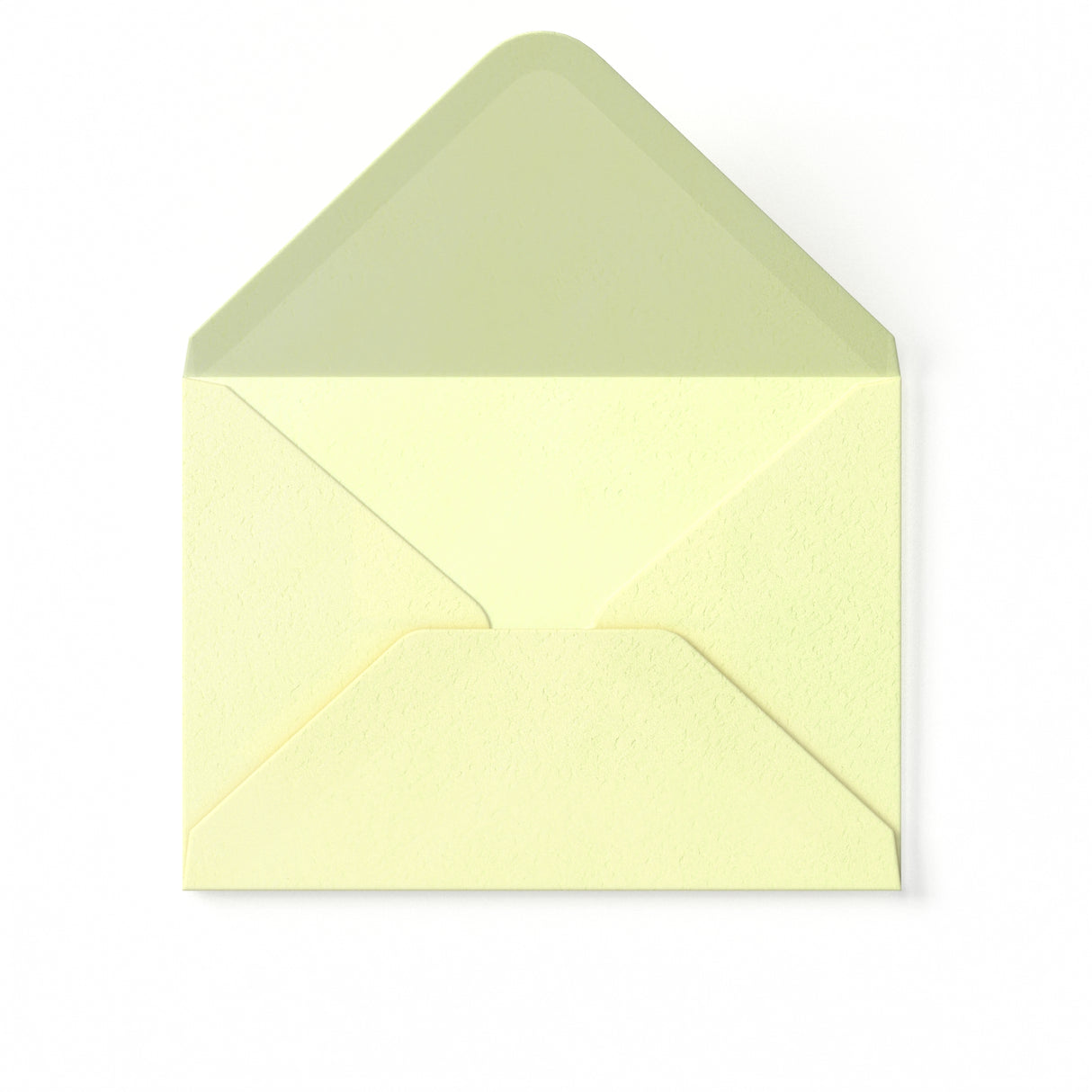 Elfenbensfarvet Kuvert med Hamret Struktur 125 x 175 mm