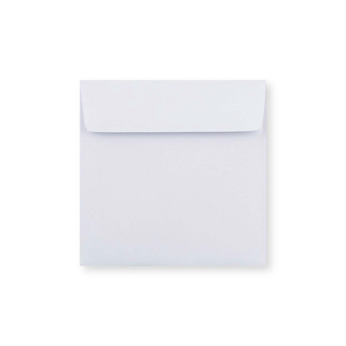 Hvid kuvert - Lige Flap 140x140 mm