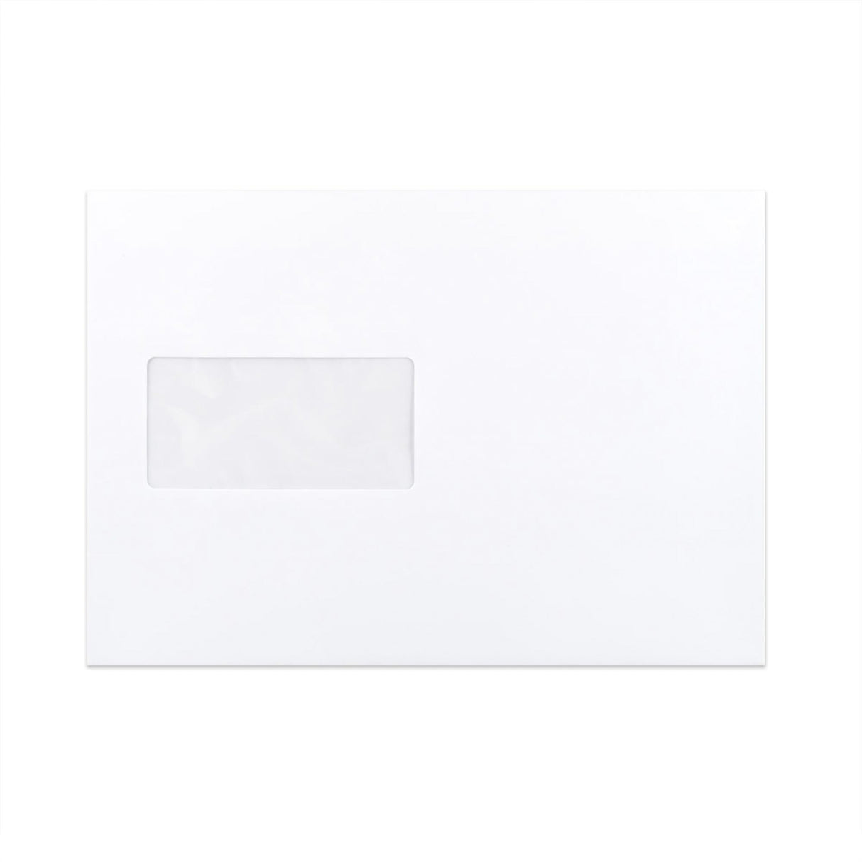 Hvid kuvert - Lige Flap - V 162x229 mm (C5)