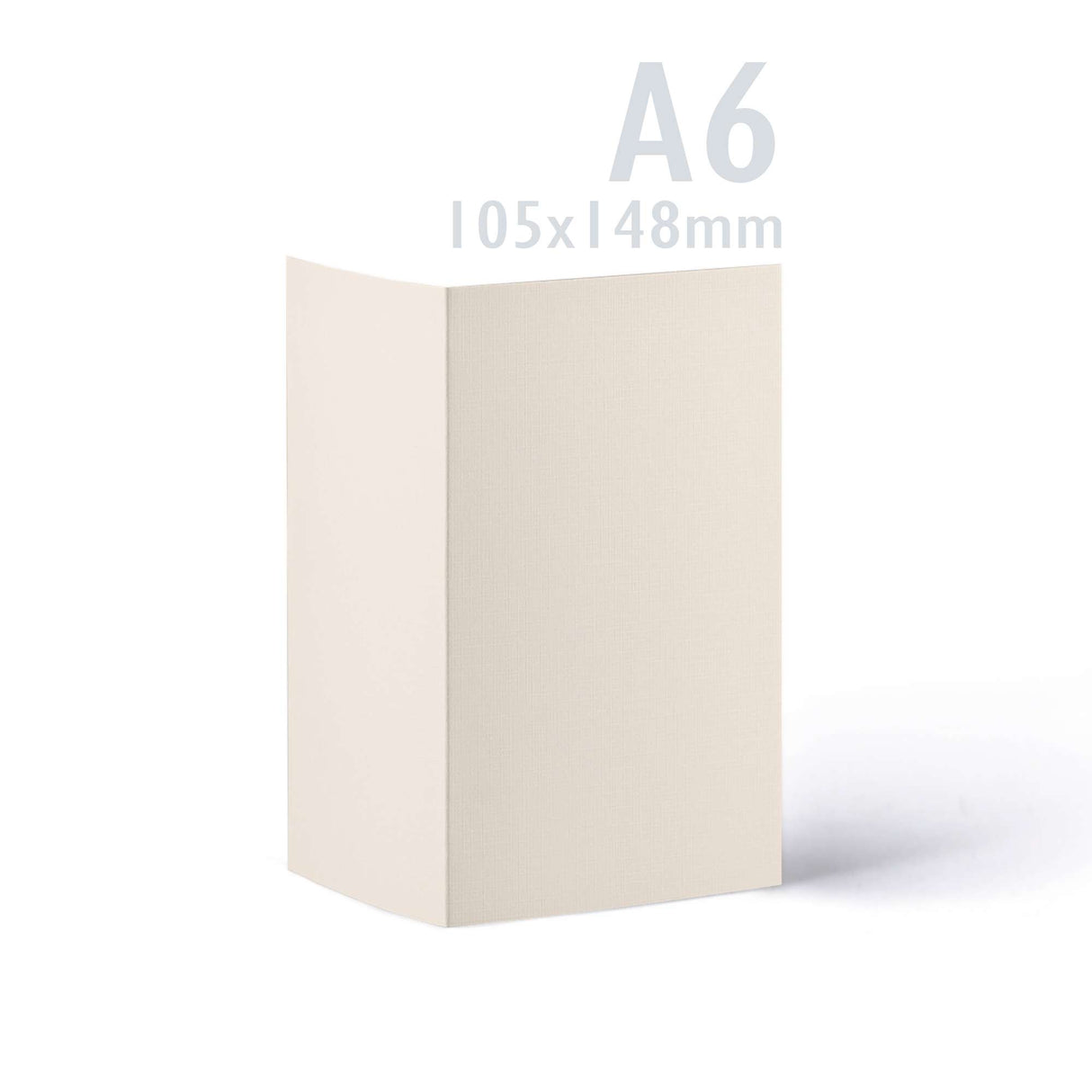 Kort og kuverter med linnedstruktur – pakke