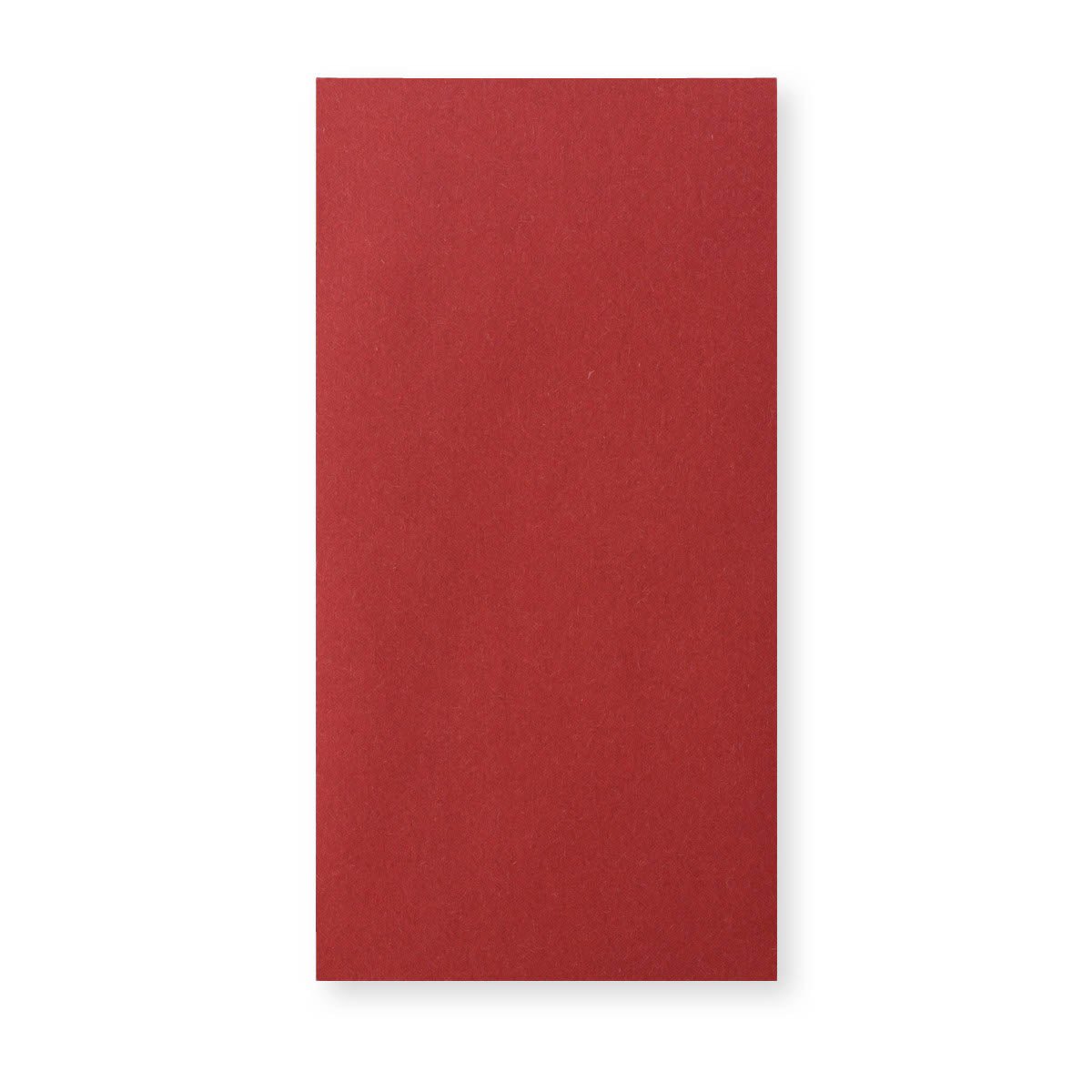 Mørkerød lommekonvolut 220x110 mm (DL)