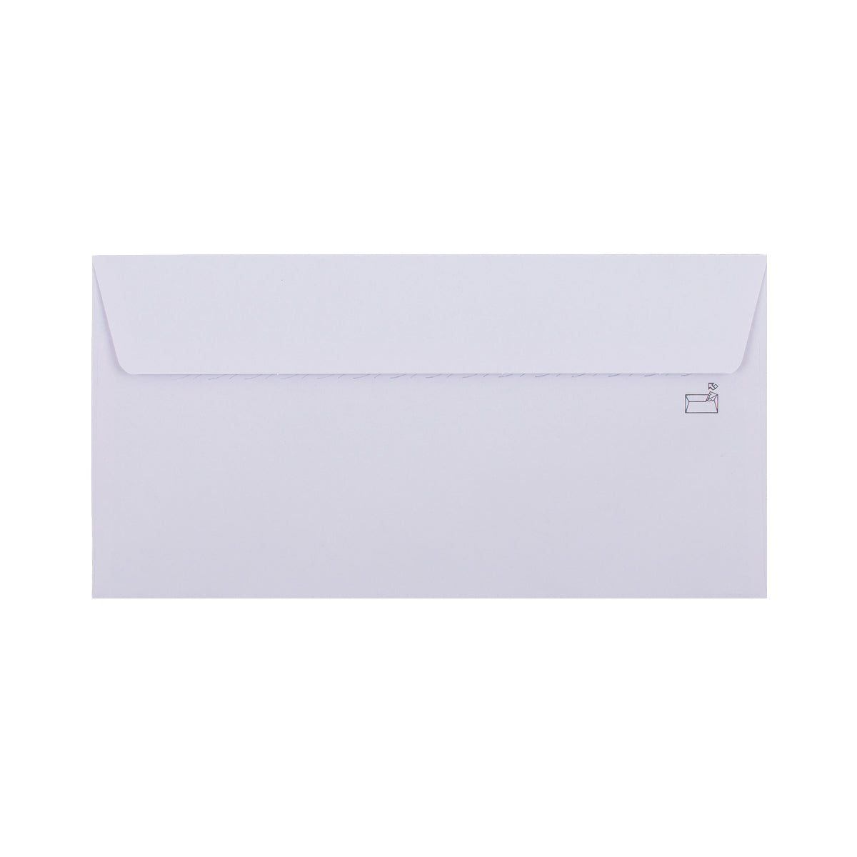 Hvid konvolut 115x225 mm
