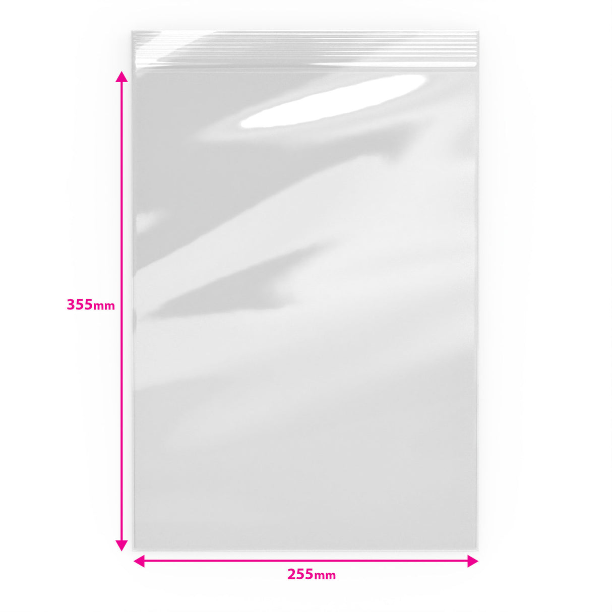 Poser med lynlåslukning