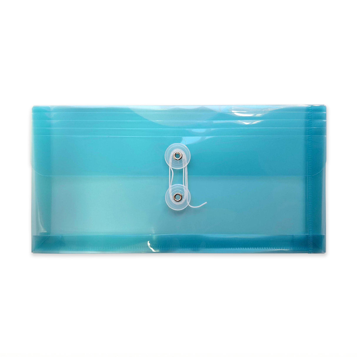 Polypropylen-kuvert med sidefals og string & washer-lukning