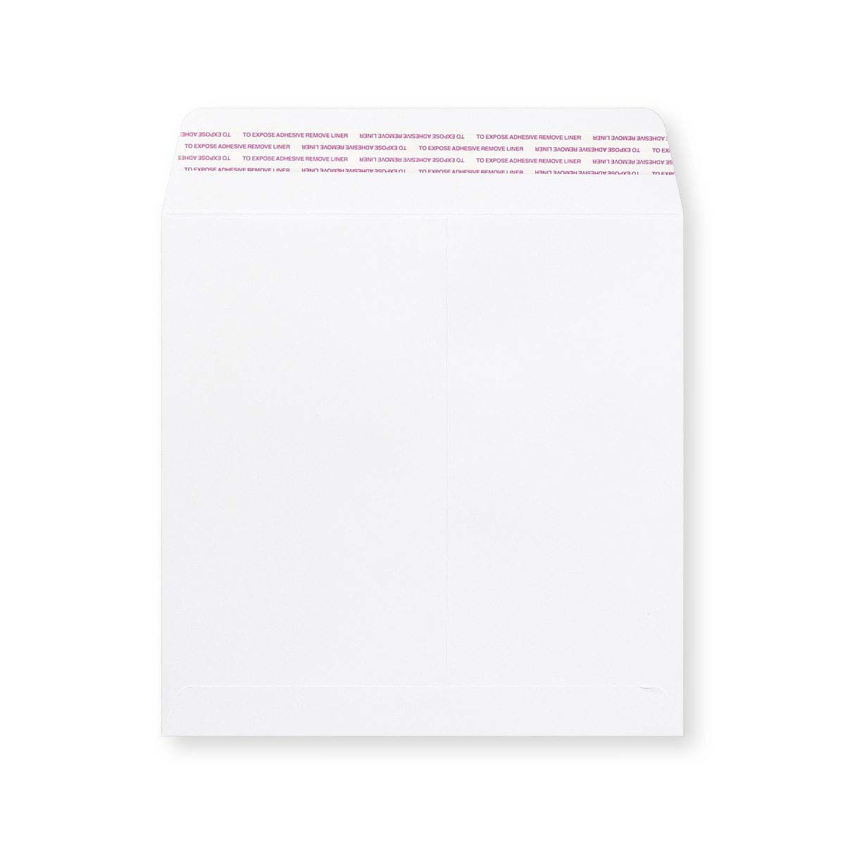 Hvid post-marque-konvolut 220x220 mm