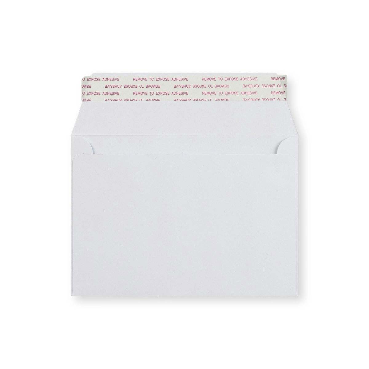 Hvid post-marque-konvolut 114x162 mm (C6)