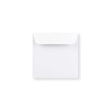Hvid kuvert - Lige Flap 110x110 mm