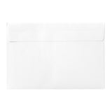 Hvid kuvert - Lige Flap 135x195 mm