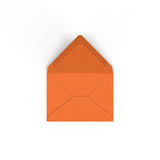 Flamme orange konvolut 82x113 mm (C7)