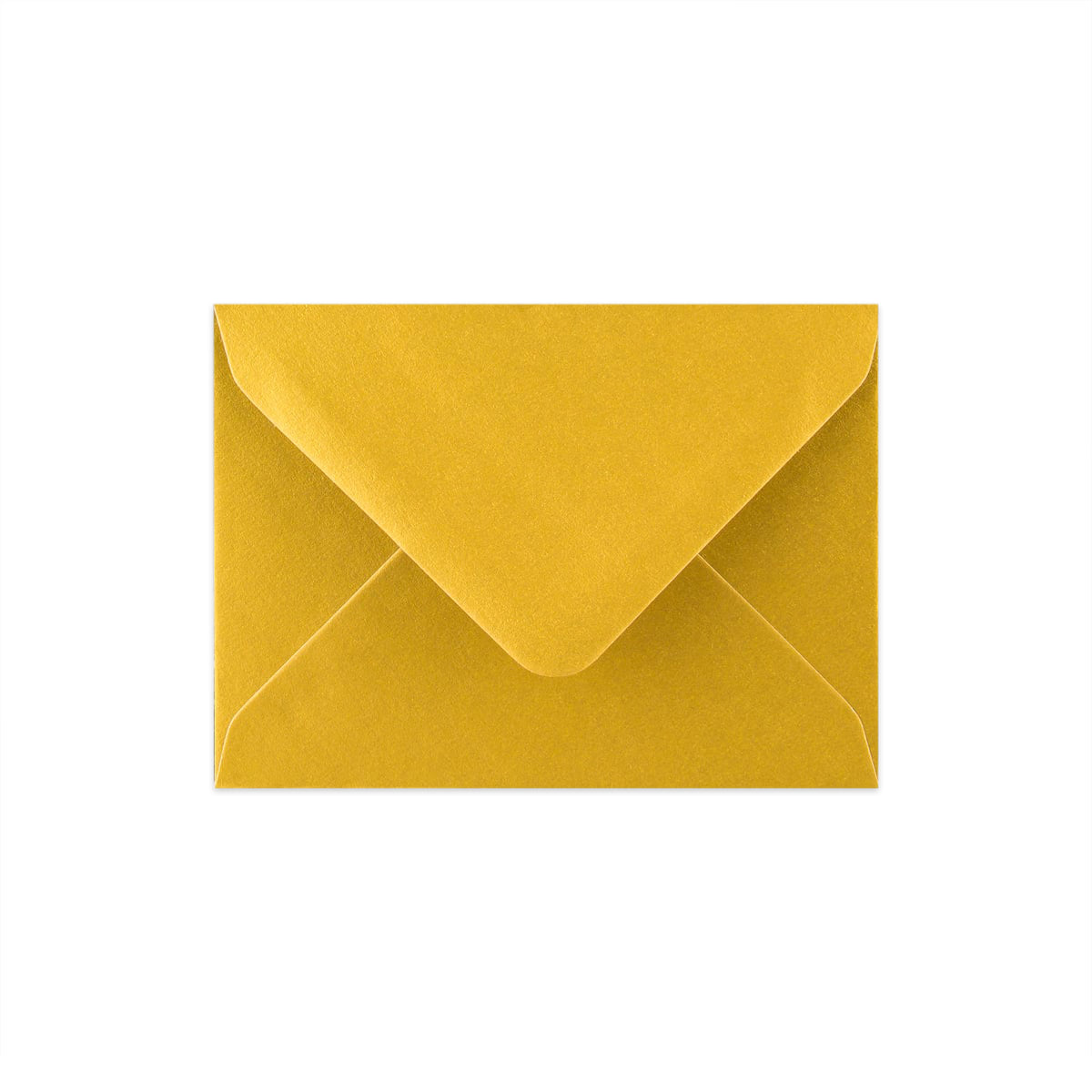 Metallisk guldkonvolut 82x113 mm (C7) — D0482 | Danmarks kuverter