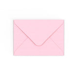 Svag lyserød konvolut 125x175 mm