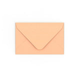 Laksefarvet konvolut 65x94 mm