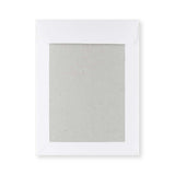 Hvidt Kuvert med Kartonbagside 241x178 mm