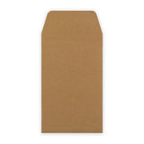 Manillafarvet post-marque-konvolut med kile 162x114x25 mm (C6)