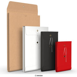 Kilekonvolutter med snor og skive