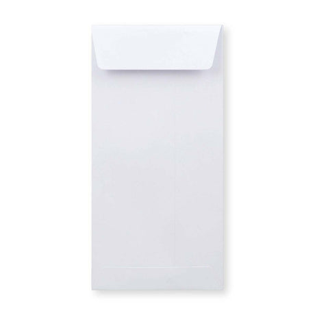 Hvidfarvet konvolut 220x110 mm (DL)